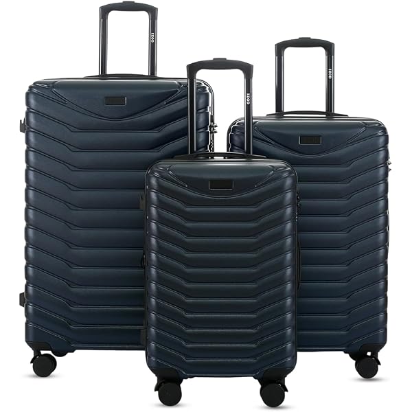 Amazon.com | IZOD Sabina 3 Piece Expandable Hardside Luggage Set